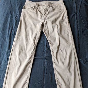 Men's Prana Brion pants, slim fit, size 31Wx32L